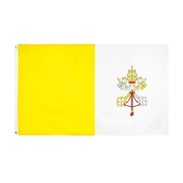 Flaglink 3x5fts 90*150cm VAT VA Vaticanae Vatican Country Flag of Vaticano