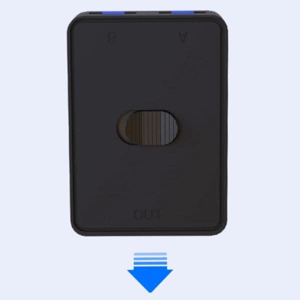 2025 USB3.0 Switches Bi-Directional USB Switch2 in 1 Out / 1 in 2 Out USB Switcher 2 Computers Share Keyboard new Mouse Switches