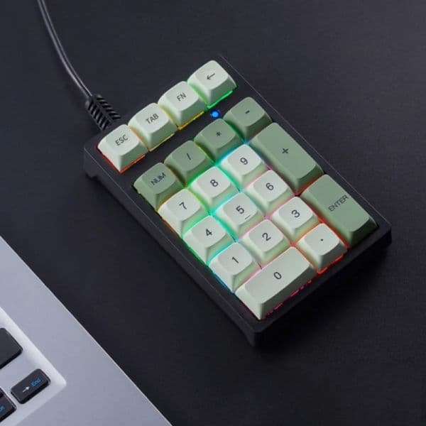 Ergonomic Mini Digital Accounting Keyboard Laptop Number Pad USB Wired- Numpad M76A