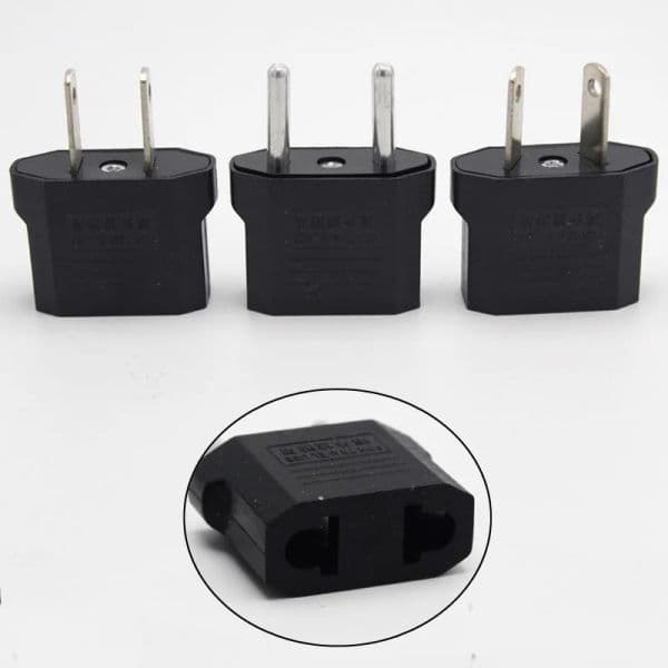 1/10PCS European US AU EU Plug American International 2025 US To EU Euro Travel Charger new AC Power Adapter Outlet Converter Socket