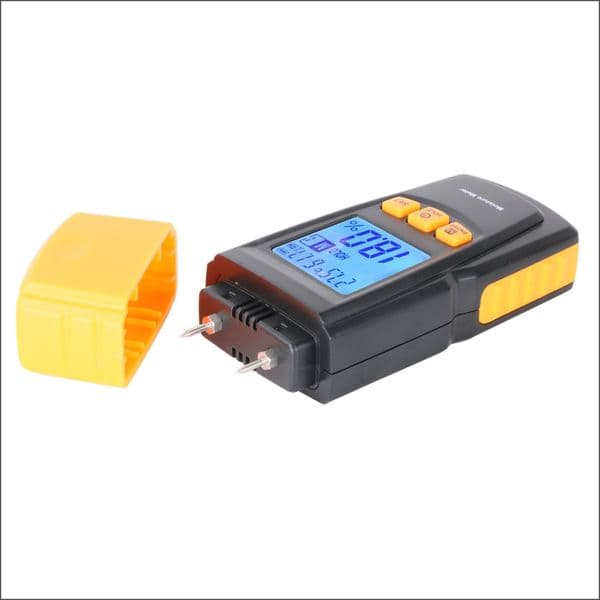 RZ Digital LCD Display Inductive Wood Moisture Meter Humidity Tester Timber Damp Detector Hygrometer GM610 Tools