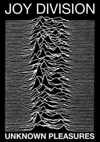 Hot Rare Unknown Pleasures by Joy Division 1979 SILK Poster Wall Art Home Decorative Painting W241109