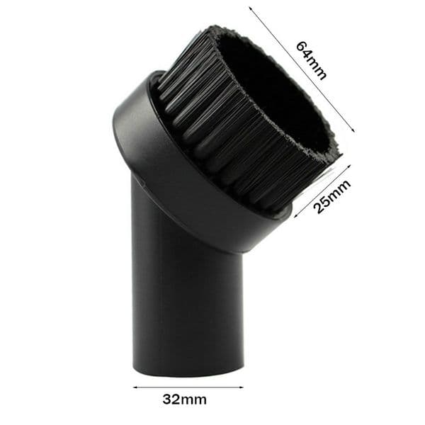 New Universal 32mm Mixed Round Cleaning Brush Head Vacuum Cleaner Accessories Tool