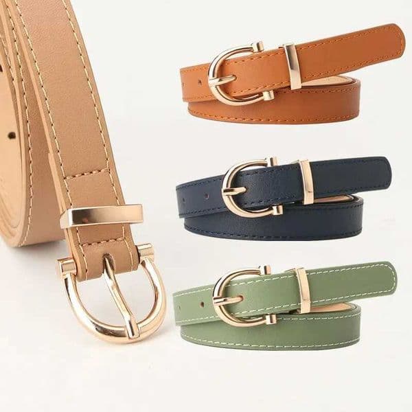 Wens Belt Trend Needle Buckle Casual Strap Genuine Soft Strap Paired with Jeans Strap PU Cheap Strap Mtiple Available X241109