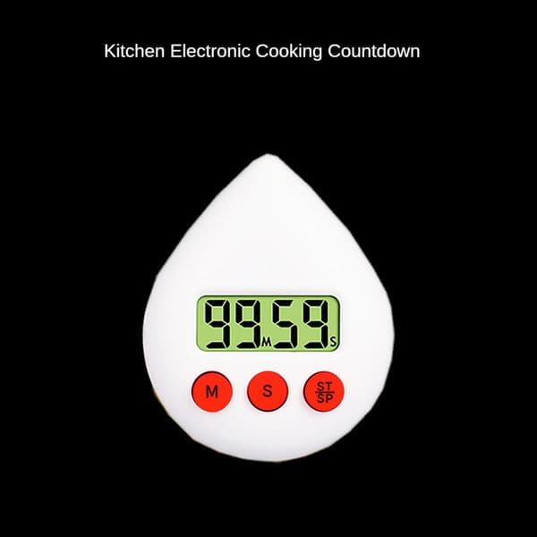 Counter Display Alarm Clock Manual Electronic Countdown Sports Sucker Digital Timer Kitchen Cooking Shower Study Stopwatch