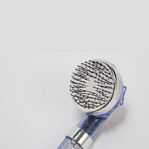 Zhang Ji Bathroom Handhold SPA Shower Head Comb Design Multi-Functional ABS Showerhead 3 Modes Pressurized Shower Head