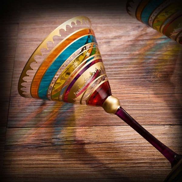 European Hand Painted Wine Glasses Lead-free Personality Cocktail Glass Goblet Bar Hotel Wedding party Drinkware Home Decor Gift