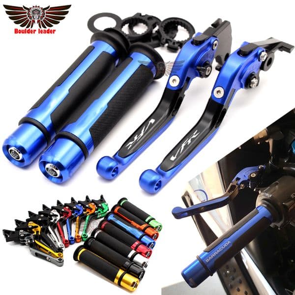 For Honda VFR 800 VFR800 1998 1999 2000 2001Motorcycle Adjustable Folding Brake Clutch Levers Handlebar Hand Grips