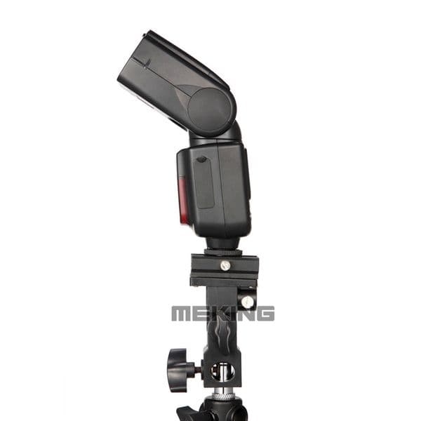 2pcs Selens Flash Hot Shoe Speedlite Umbrella Mount Holder Swivel for Light Stand Flash Bracket B For Trigger Hot-Shoe Flash