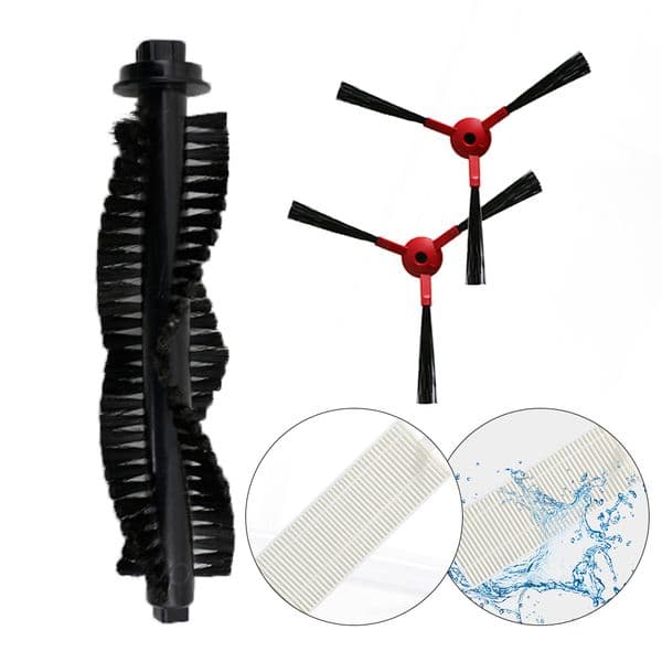 Side Brushes Filters Roller Brush Accessories Kit For SmartAi G50 360 C50 Robot Vacuum Cleaner Parts