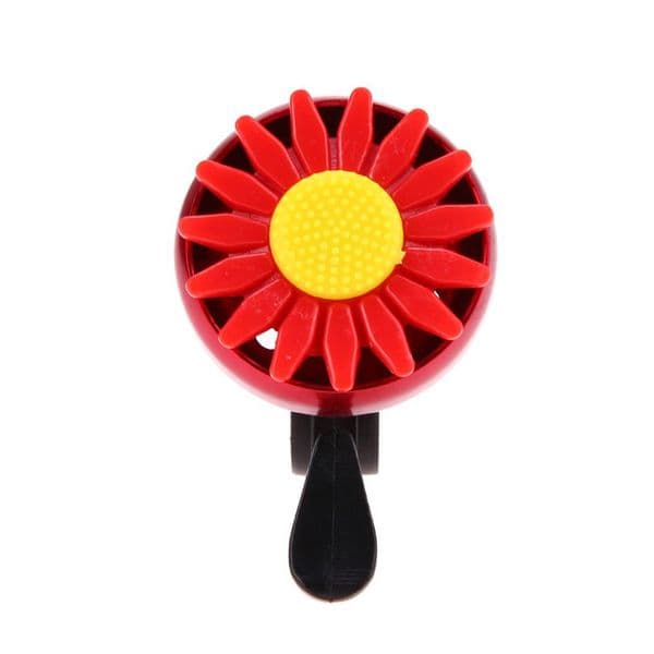 Kids Funny Bicycle Bell Horns Bike Daisy Flower Cycling Ring Alarm Sunflower Style Bell Chrysanthemum Aluminum Alloy Bike Bell