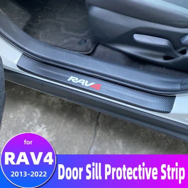 For Toyota Rav 4 Rav4 2013 2014 2015 2016 2017 2018 2019 2020 2021 2022 Rav4 Car Door Protect Decorate Stickers Car Accessories