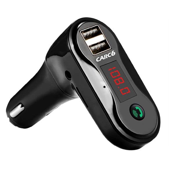 Bluetooth-compatible Fm Transmitter Modulator HandsFree Car MP3 Player AUX TF SD USB Reader 5V 2.1A USB Fast Charger Car Styling