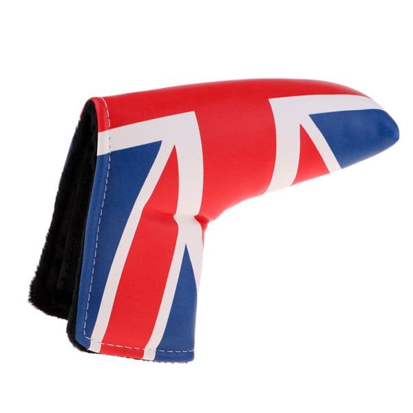 PU Golf Putter Head Cover Headcover Protector Bag Sleeve Boots Flag