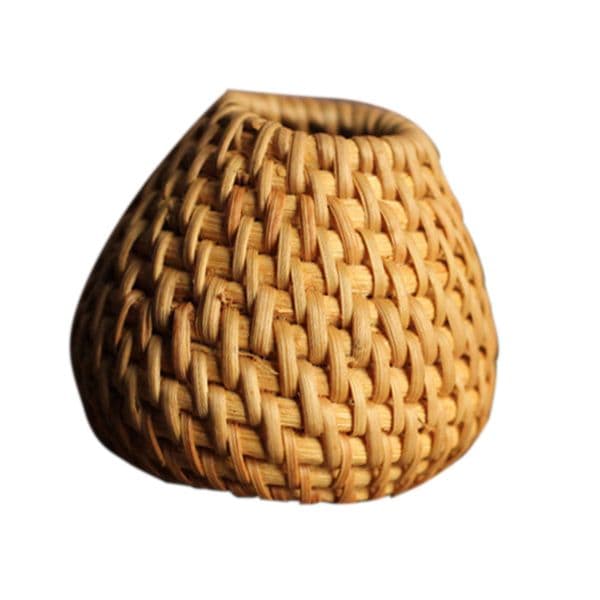 Handmade Rattan Teapot Gaiwan Lid Holder Rack Stand Kung Fu Tea Ceremony