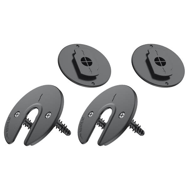 2pcs Universal Tablet Wall Mount Adjustable 90 Degrees Rotating Laptop new Router 2025 Holder Fit ForI /Kindle/e-Reader Bracket