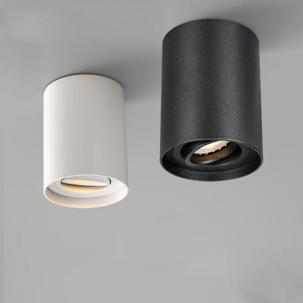 Dimmable Rotating 360° LED Downlights 7W 12W COB LED Ceiling Spot Lights GU10 Light Source LED Background Lamps Indoor Lighting