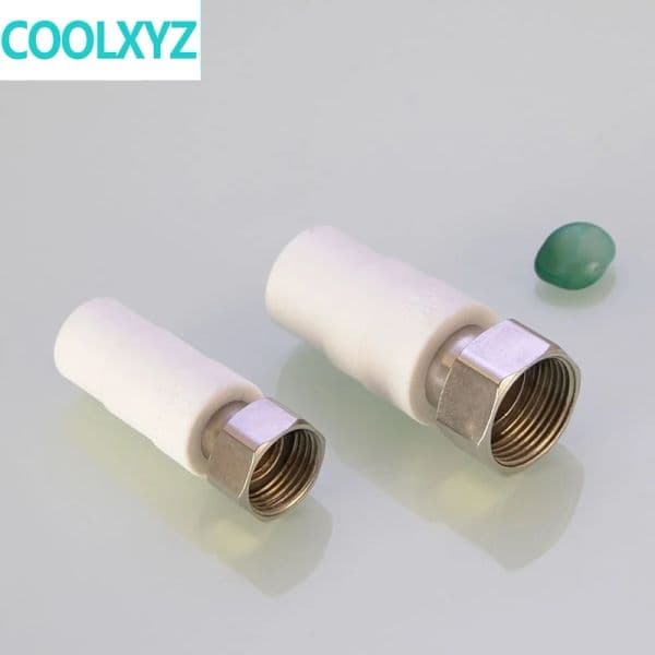 Pipe fittings1/2 inch 3/4 inch ppr water heater dedicated live joint 20x1 / 2 25x3 / 4ppr hot and cold water pipe fittings