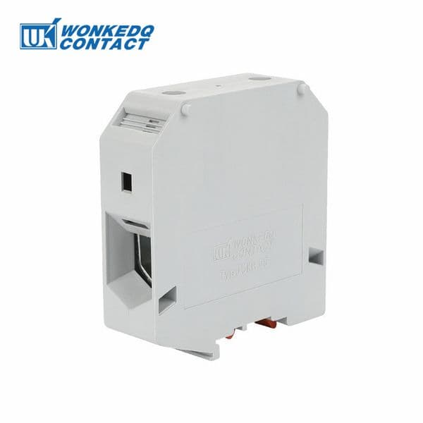 1Pc UKH95 Screw Type High-current Termin 35-95mm Cable Wire Feed-through 95mm² Electric Connector DIN Rail Terminal Block UKH 95