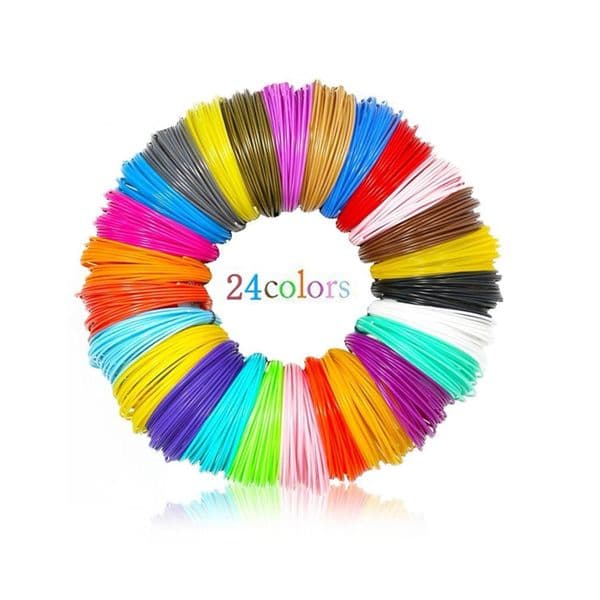 Dikale 3D Printer Pen Filament PLA Plastic Arts and Craft for 3D Pen 3D Model Kids Gift Pens Drawing
