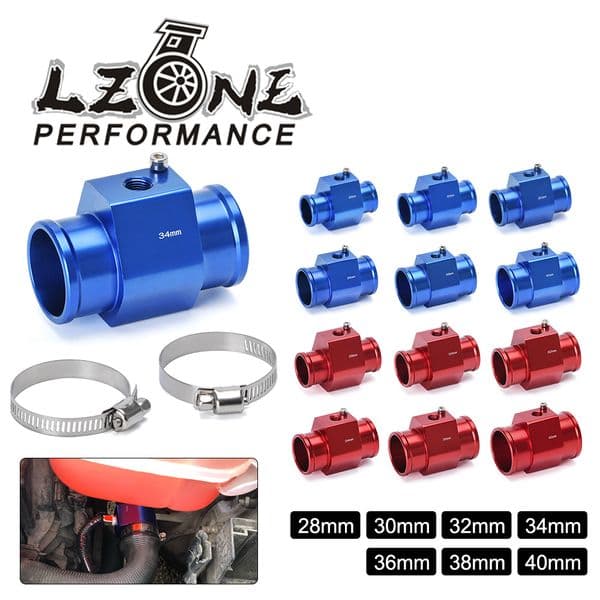 1Pc Water Temp Temperature Joint Pipe Sensor Gauge Radiator Hose Adapter Size 28mm / 30mm / 32mm / 34mm / 36mm / 38mm / 40mm