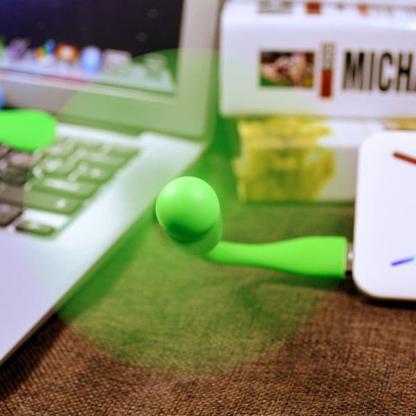 New USB Cooling Fan Electronic Gadgets Ventilador Led Usb Mini Ventilador Portable Flexible Cooler For Laptop Smart Phone