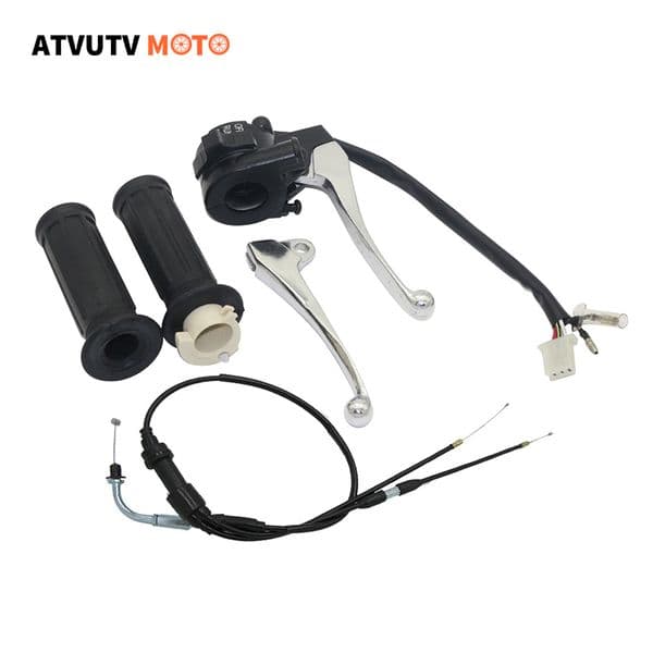 Motorcycle Throttle Housing Switch Lever Grips Cable For Pw50 Py50 Py Peewee Pw 50 Y-zinger 50cc