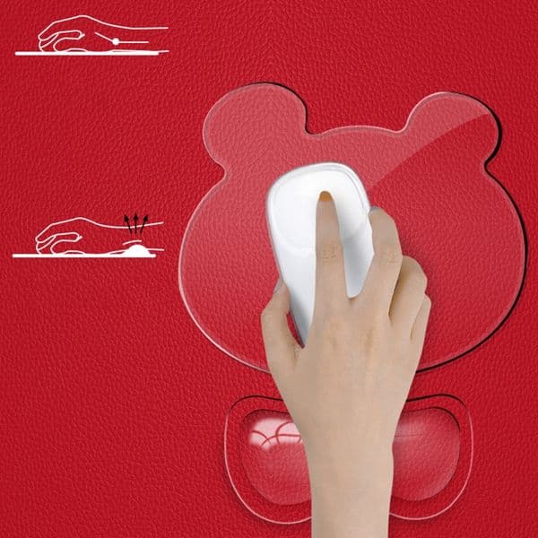 Soft Silicone Mouse Case Cover Transparent Skin Mice Pouch / Pad / Wrist Rest For Magic Mouse1/ 2 Silicone Case