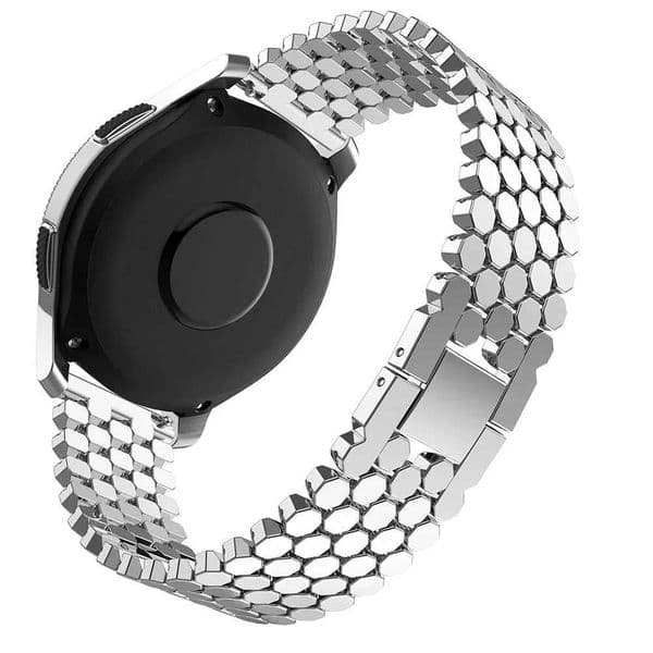 Watch Bands 22mm 20mm Stainless Steel Strap for Samsung Galaxy Watch 46mm Band Gear S3 Active 2 for Huawei Watch Bracelet For Amazfit L260523