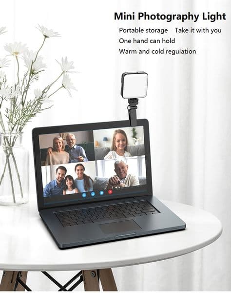 Type-C Video Conference Fill Light Adjustable Portable LED Lamp Mobile Phone Camera Computer Live Broadcast Photography Light