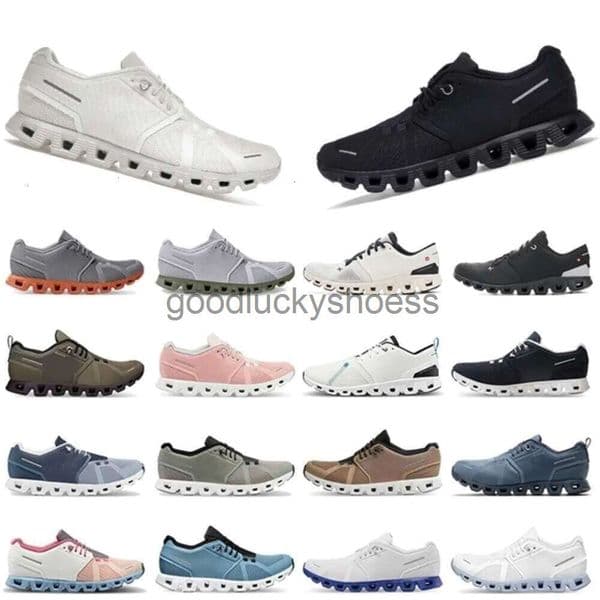 2024 Top Quality Outdoor 5 Running Shoes Casual Designer Platform Sneakers Shock Absorbingrts All Black White Grey for Women Mens Training Tennis Trainers