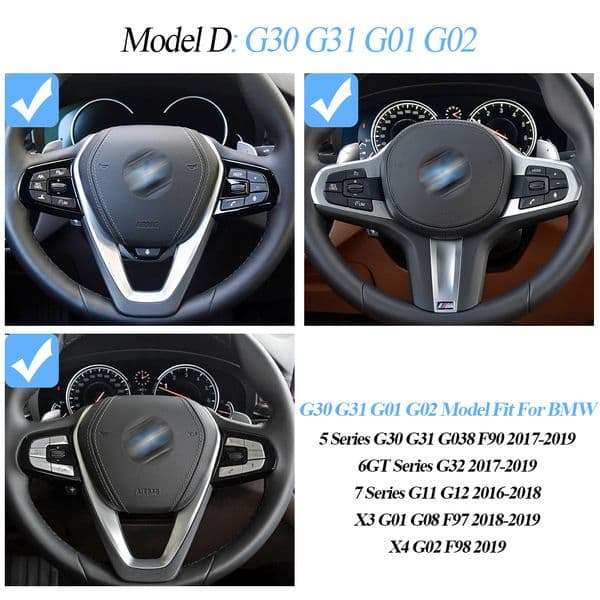 new Car Interior Multi-function Steering Wheel Key Control Button For 3 4 5 GT 6 2025 7 Series F30 F35 F34 F36 F10 F11 F07 F01 F02
