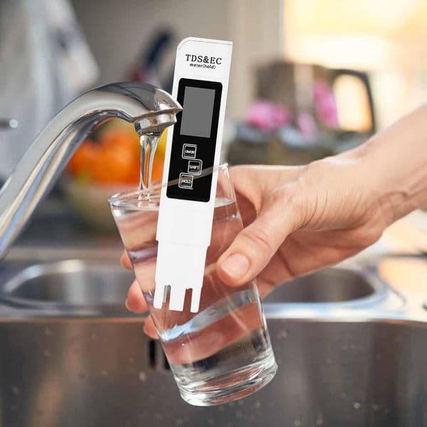 3 in 1 TDS EC Meter Digital LCD Display Water Testing Pen Purity Filter Tap Water Three-In-One Instrument Measuring Pen