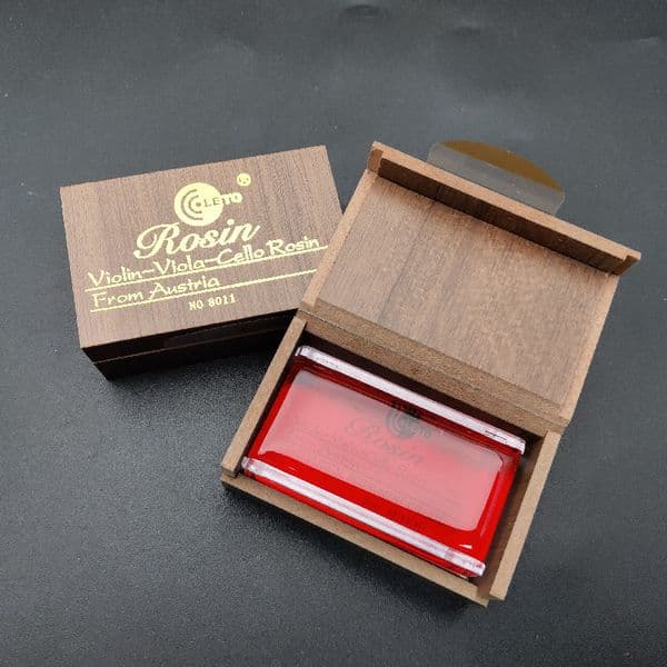 10PC LETO Violin Viola Cello Rosin Red/Yellow/Green Rosin Plastic/Wood Box Violin Parts Music instrument Accessory