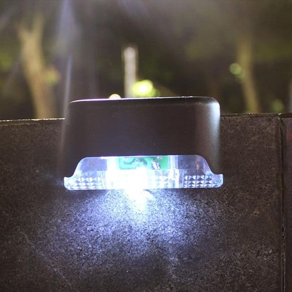 16 Pack Led Solar Lamp Path Trap new Outdoor Waterdichte Wandlamp Tuin Landschap 2025 Stap Stair Dekverlichting Fence Solar Licht