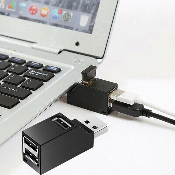 USB 3.0 Hub Adapter Extender Mini Multi USB Splitter for Computer Laptop Macbook PC Accessories High Speed 3 Ports USB 2.0 Hub