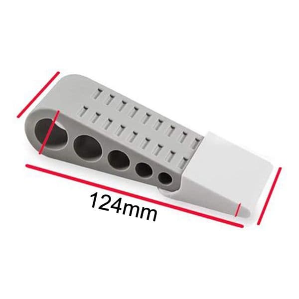 Safe Stopper Environmental Rubber Door Stop Wedge Jammer Stopper Home Decor Kids Children Safety Tool Floor Protector Stop
