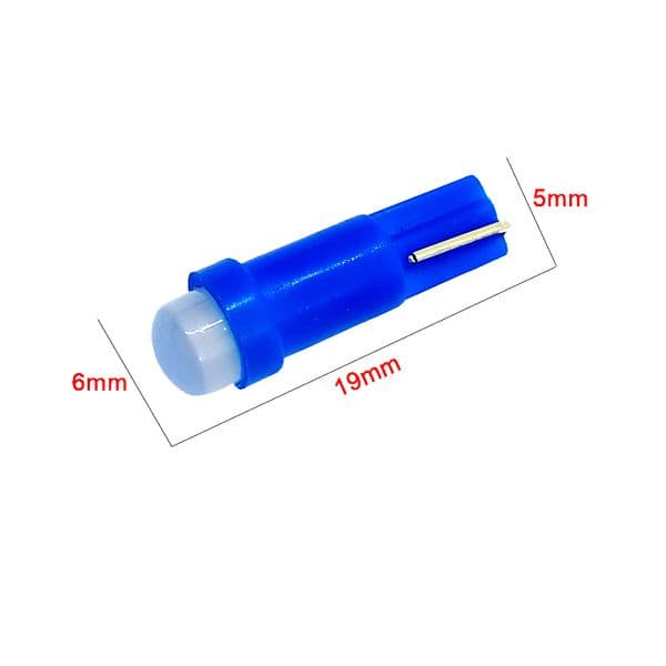 10Pcs T5 Led Bulb W3W W1.2W Led Canbus Car Interior Lights Dashboard Warming Indicator Wedge Auto Instrument Lamp 12V 4014 LED