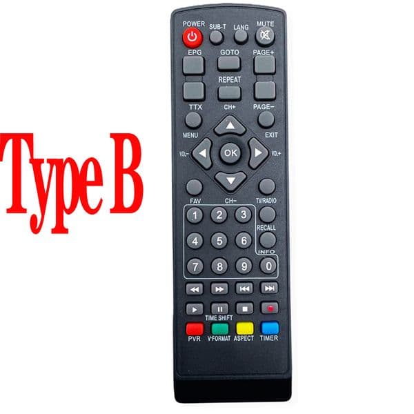 Universal Remote Control for DVB-T2 Digital TV Box 2024 Model Easy Setup and Wide Compatibility - RM-D1155+5 dh5727163