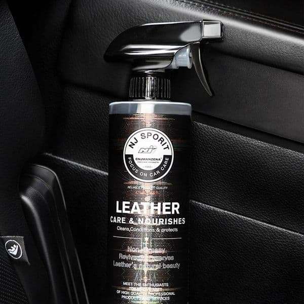Car Leather Conditioner Leather Cleaner For Car Interior 473ml Car Leather Cleaner Spray Leather Care Spray For Car Seats Shoes