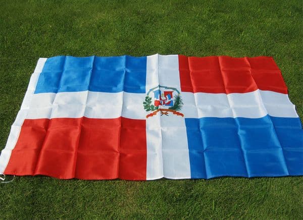 Dominica Republic Flags 90x150cm Hanging Polyester The Dominican Republic National Banner For Decoration