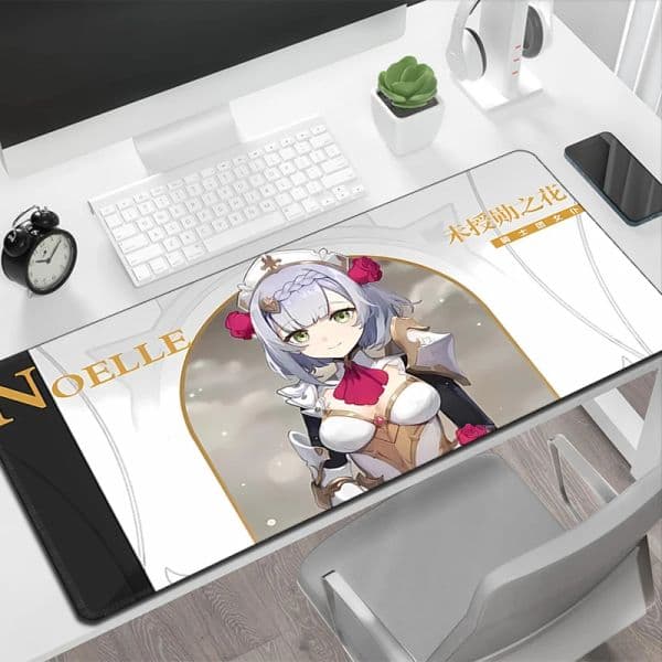 Large Mouse Pad Deskpad Keyboard Genshin Impact Xxl Long Table Mat Extended Computer and Office Desk Pc Gamer Accessories Carpet