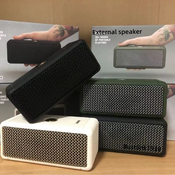 Portable Mrshallibll Wireless Bluetooth Small Outdoor Desktop Computer Music Speaker Heavy Bass Cannon Sound