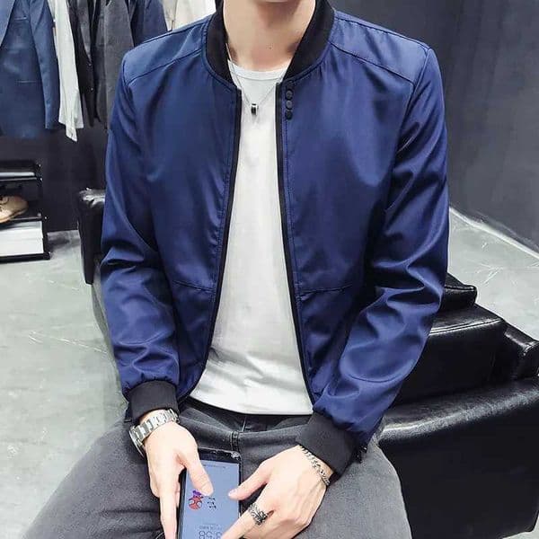 Mens Fashion Jacket Spring New Casual Jacket Zipper Jacket Bomber Jacket Mens Jacket W241111