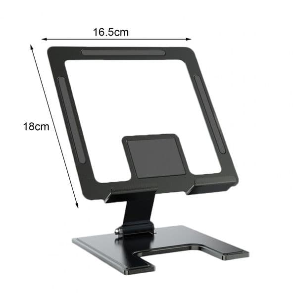 Tablet Holder Foldable Adjustable Non-slip High Strength Stable Support Universal Metal Desk Tablet Mobile Phone Stand