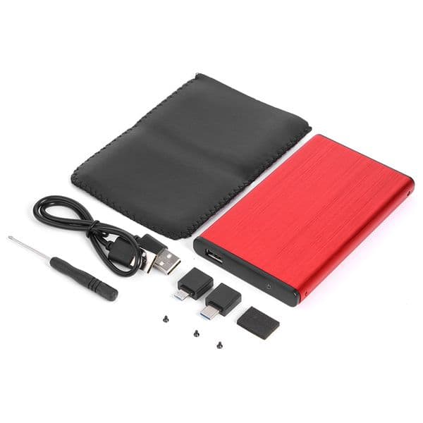 2.5 Inch SATA III to USB 2.0 480Mbps External HDD Enclosure Hard Drive Case SSD Box Aluminum Support For Desktop Computer PC