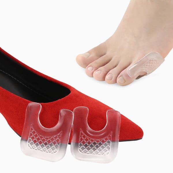 U-Shaped Gel Pads Callus Corn Foot Protector Sticker Anti Rubbing Reusable Cushions Pad Shoes Insoles Sticker Toe Nail Corrector