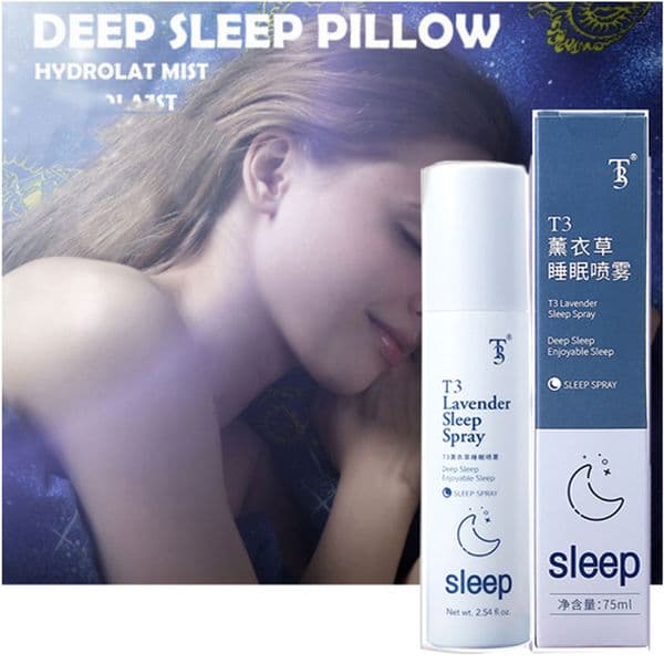 2026 Lavender Spray Aromatherapy Pillow Mist For Fast Relaxation And Deep Sleep - 75Ml Free Shipping