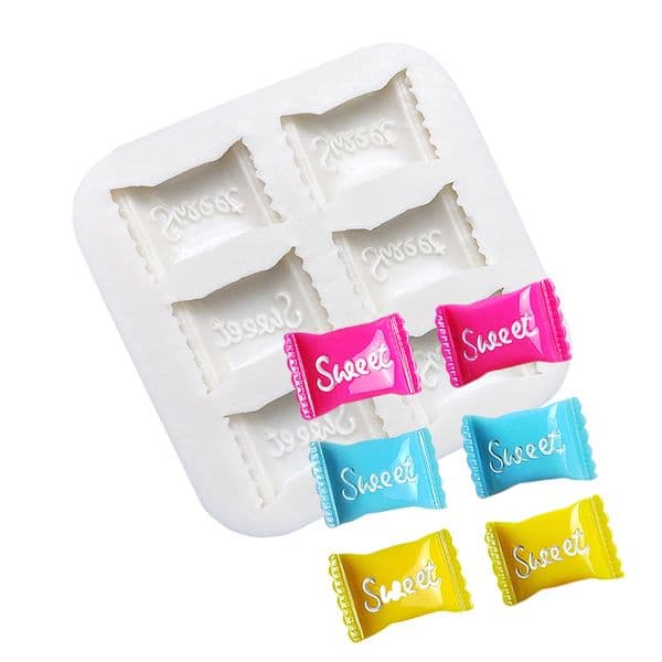 Candy Sweet Silicone Cake Baking Mold Sugarcraft Chocolate Cupcake Resin Tools Fondant Decorating Tools