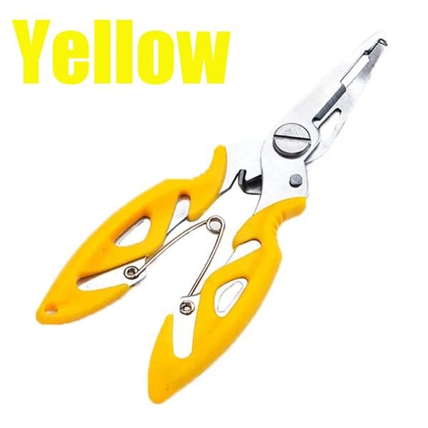Angle hook remover Split Ring Opener tackle Control Fisherman Fish Plier fly Line Wire multi Tool lure bait Cutter Braid scissor